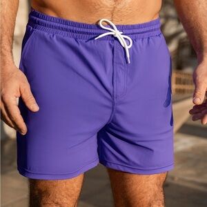 Men's Purple Swim Shorts new with tags size medium